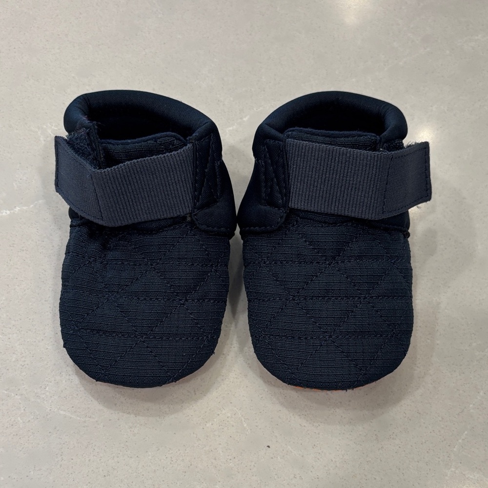 Teva Navy Quilted Infant Shoes
